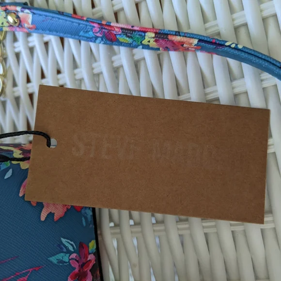 Steve Madden Teal BMaggie Print Dome Crossbody Bag - Picture 4 of 9